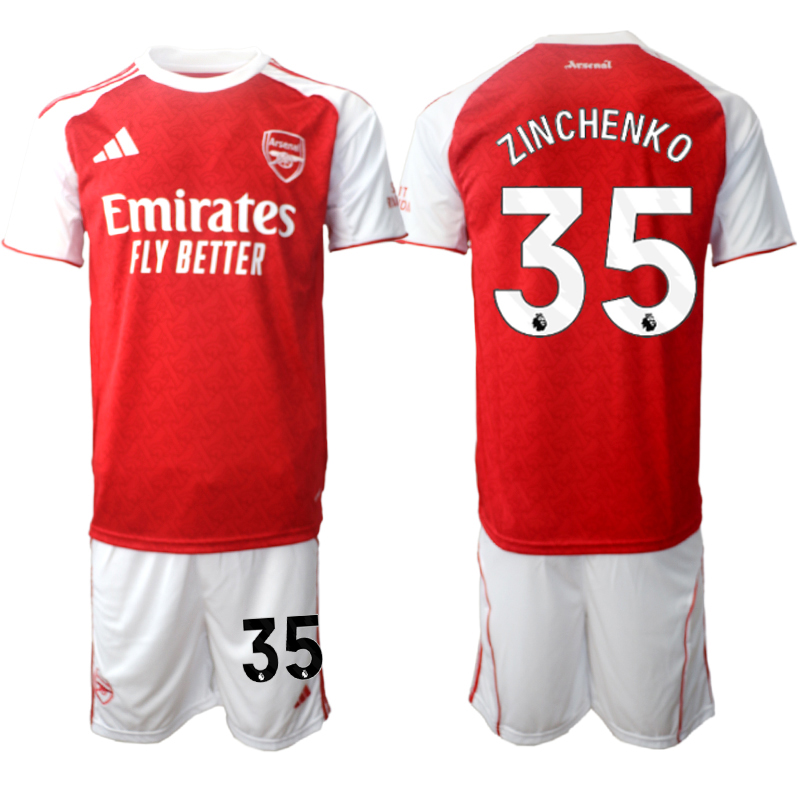 Men 2025-2026 Club Arsenal home red 35 Soccer Jersey 01